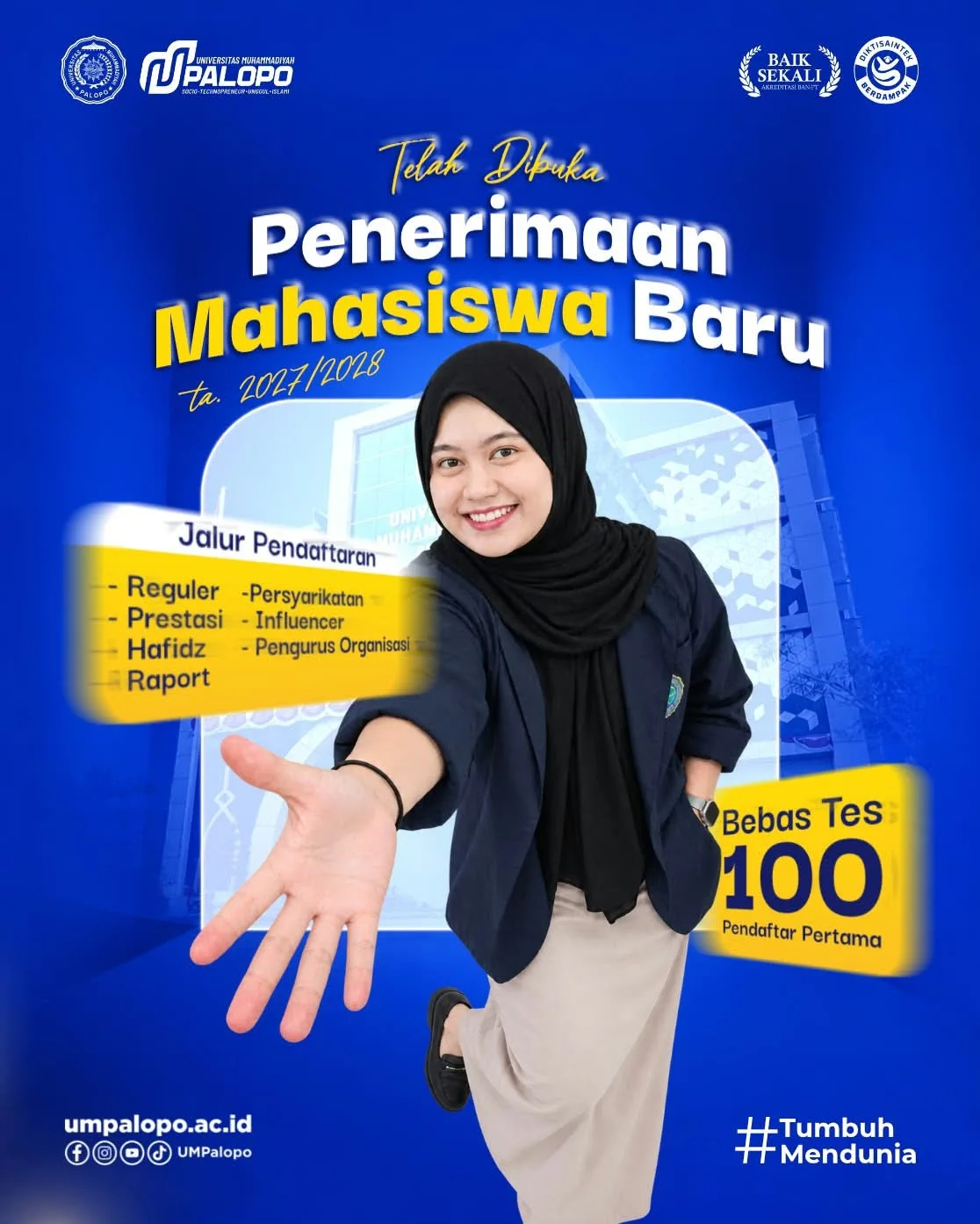 PMB UNISSMUH PALOPO 2026/2027